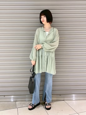 うえさん（レディース・153cm）の春コーディネート