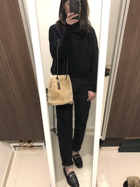 「VONDEL（フォンデル）のアイテム」を使った、ajumomoさん（レディース・166cm）の秋コーディネート