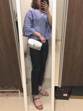 ajumomoさん(レディース・166cm)の夏コーディネート