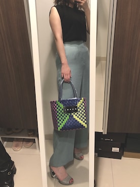 ajumomoさん（レディース・165cm）の夏コーディネート