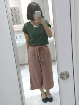 「tocco（トッコ）のアイテム」を使った、なぎさん（レディース・158cm）の秋コーディネート