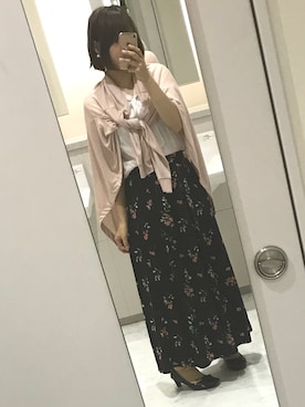 「アイテム（ピアス（両耳用））」を使った、なぎさん（レディース・158cm・30代）の秋コーディネート