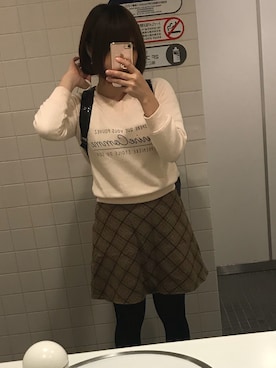 「アイテム（ピアス（両耳用））」を使った、なぎさん（レディース・158cm・30代）の秋コーディネート