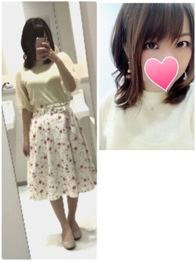 「アイテム（ピアス（両耳用））」を使った、なぎさん（レディース・158cm・30代）の夏コーディネート