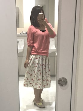 「アイテム（ピアス（両耳用））」を使った、なぎさん（レディース・158cm・30代）の夏コーディネート