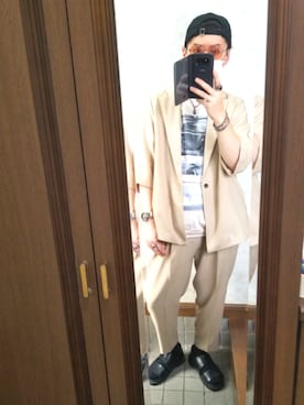 さんちゃんさん（メンズ・170cm）の夏コーディネート