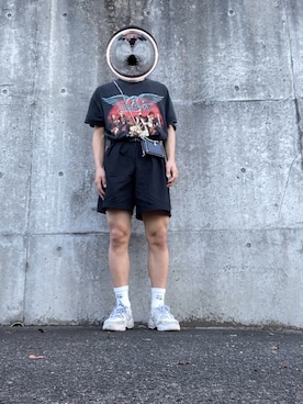 「ADER error（アーダーエラー）のアイテム（レッグウェア）」を使った、SERAさん（メンズ・175cm）の夏コーディネート