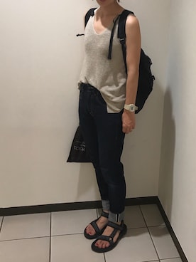 a-kaさん（レディース・163cm）の夏コーディネート