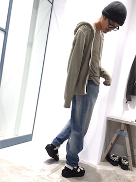 「MIHARAYASUHIRO（ミハラヤスヒロ）のアイテム」を使った、Maison MIHARAYASUHIRO(MIHARAYASUHIRO OSAKA)さん（メンズ・182cm）の夏コーディネート