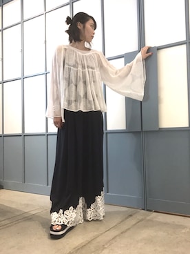 「MIHARAYASUHIRO（ミハラヤスヒロ）のアイテム」を使った、Maison MIHARAYASUHIRO(MIHARAYASUHIRO OSAKA)さん（レディース・162cm）の夏コーディネート