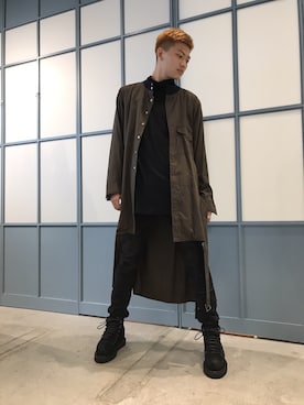 「MIHARAYASUHIRO（ミハラヤスヒロ）のアイテム」を使った、Maison MIHARAYASUHIRO(MIHARAYASUHIRO OSAKA)さん（メンズ・175cm）の秋コーディネート