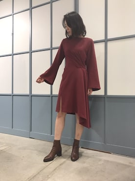 「MIHARAYASUHIRO（ミハラヤスヒロ）のアイテム」を使った、Maison MIHARAYASUHIRO(MIHARAYASUHIRO OSAKA)さん（レディース・163cm）の秋コーディネート