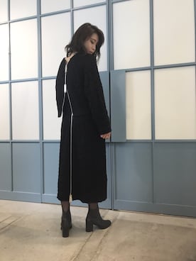 「MIHARAYASUHIRO（ミハラヤスヒロ）のアイテム」を使った、Maison MIHARAYASUHIRO(MIHARAYASUHIRO OSAKA)さん（レディース・163cm）の秋コーディネート