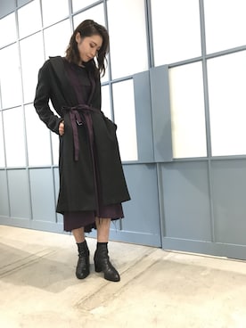 「MIHARAYASUHIRO（ミハラヤスヒロ）のアイテム」を使った、Maison MIHARAYASUHIRO(MIHARAYASUHIRO OSAKA)さん（レディース・163cm）の秋コーディネート