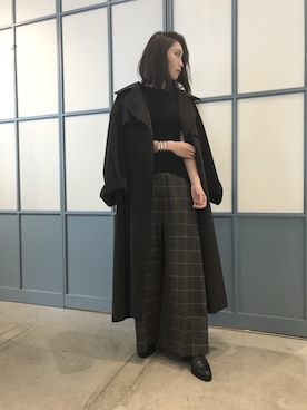 「MIHARAYASUHIRO（ミハラヤスヒロ）のアイテム」を使った、Maison MIHARAYASUHIRO(MIHARAYASUHIRO OSAKA)さん（レディース・163cm）の秋コーディネート