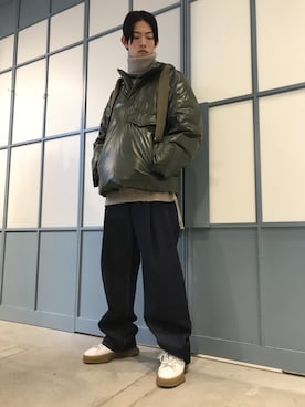 「MIHARAYASUHIRO（ミハラヤスヒロ）のアイテム」を使った、Maison MIHARAYASUHIRO(MIHARAYASUHIRO OSAKA)さん（メンズ・181cm）の冬コーディネート