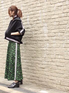 「MIHARAYASUHIRO（ミハラヤスヒロ）のアイテム（ブルゾン）」を使った、Maison MIHARAYASUHIRO(MIHARAYASUHIRO OSAKA)さん（レディース・163cm）の冬コーディネート