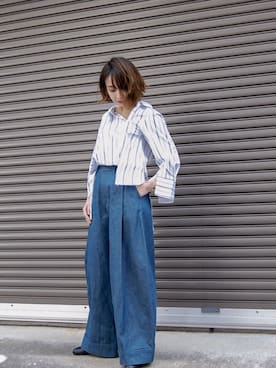 「MIHARAYASUHIRO（ミハラヤスヒロ）のアイテム」を使った、Maison MIHARAYASUHIRO(MIHARAYASUHIRO OSAKA)さん（レディース・158cm）の春コーディネート