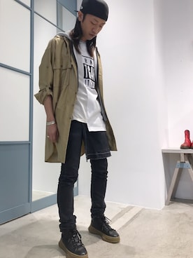 「MIHARAYASUHIRO（ミハラヤスヒロ）のアイテム」を使った、Maison MIHARAYASUHIRO(MIHARAYASUHIRO OSAKA)さん（メンズ・173cm）の春コーディネート