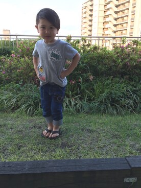 4歳男の子 の人気ファッションコーディネート 髪型 アシンメトリー Wear