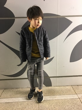 なっちゃんさん（キッズ・110cm）の冬コーディネート