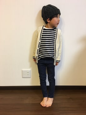 なっちゃんさん（キッズ・110cm）の冬コーディネート