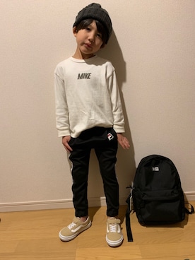 なっちゃんさん（キッズ・110cm）の秋コーディネート