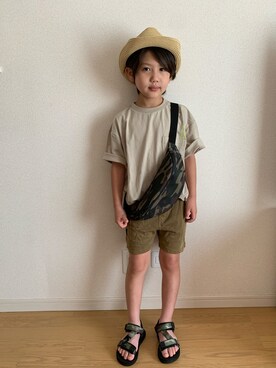 なっちゃんさん(キッズ・110cm)の夏コーディネート