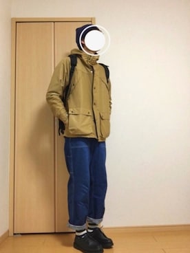 「maillot（マイヨ）のアイテム（ニットキャップ/ビーニー）」を使った、4gさん（メンズ・177cm）の春コーディネート