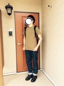 「Gregory」｜「アイテム（ブーツ）」を使った、4gさん（メンズ・177cm）の秋コーディネート