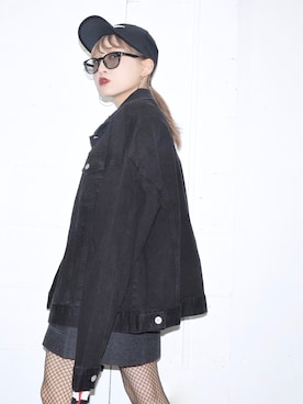 「A.D.G（エーディージー）のアイテム（帽子）」を使った、A.D.Gさん（レディース・150cm）の春コーディネート