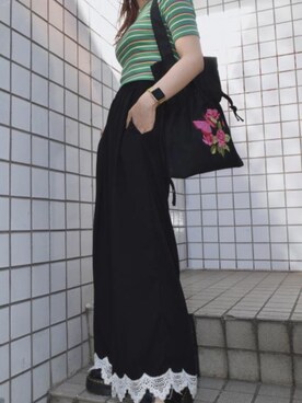 A.D.Gさん（レディース・150cm）の夏コーディネート