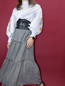 「A.D.G（エーディージー）のアイテム」を使った、A.D.Gさん（レディース・150cm）の夏コーディネート