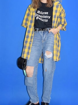 「A.D.G（エーディージー）のアイテム（帽子）」を使った、A.D.Gさん（レディース・150cm）の夏コーディネート