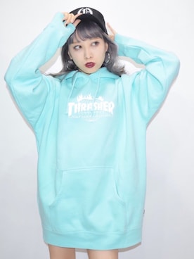 「A.D.G（エーディージー）のアイテム（帽子）」を使った、A.D.Gさん（レディース・150cm）の秋コーディネート