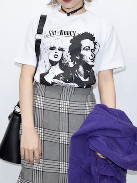 「ロックT」｜A.D.Gさん（レディース・150cm）の春コーディネート