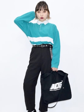 「A.D.G（エーディージー）のアイテム」を使った、A.D.Gさん（レディース・150cm）の春コーディネート