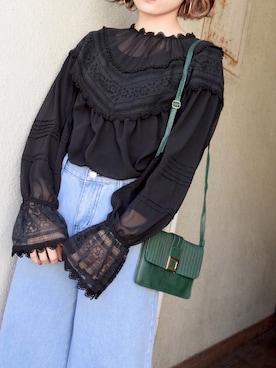 「A.D.G（エーディージー）のアイテム」を使った、A.D.Gさん（レディース・150cm）の春コーディネート