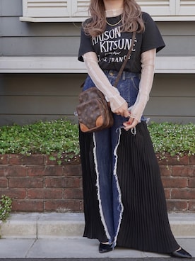 「LouisVuitton」｜「アイテム（その他）」を使った、A.D.Gさん（レディース・150cm）の春コーディネート