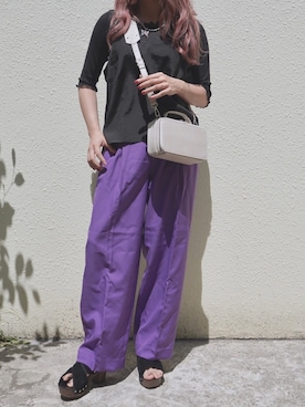 「A.D.G（エーディージー）のアイテム」を使った、A.D.Gさん（レディース・150cm）の春コーディネート