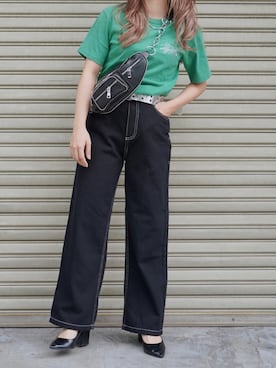 「A.D.G」｜A.D.Gさん（レディース・150cm）の夏コーディネート