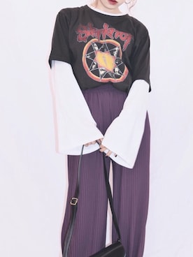 「A.D.G」｜A.D.Gさん（レディース・150cm）の夏コーディネート