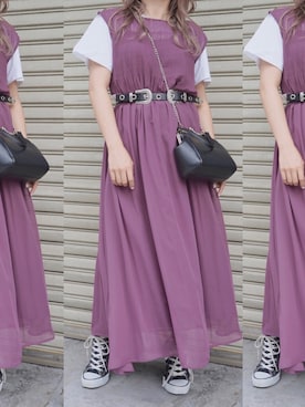 「A.D.G」｜A.D.Gさん（レディース・150cm）の夏コーディネート
