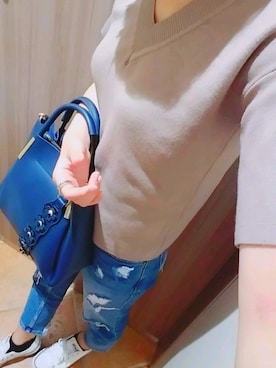 「モカ色」｜natsumiさん（レディース・168cm）の秋コーディネート