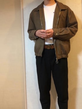 「Calvin Klein（カルバン・クライン）のアイテム（その他）」を使った、Ryoさん（メンズ・176cm）の春コーディネート