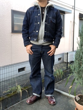 HAYAさん（メンズ・160cm）の冬コーディネート