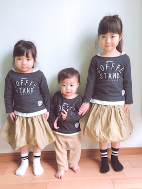 ichika&yuika&eitoさんのコーディネート