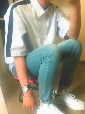 さとさん（メンズ・173cm）の夏コーディネート