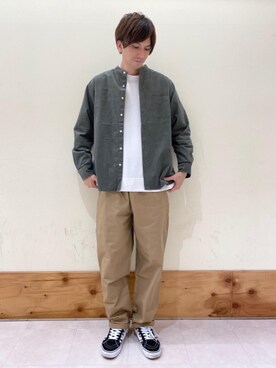 「コーデュロイの季節到来！」｜ゆうさんさん（メンズ・178cm）の秋コーディネート