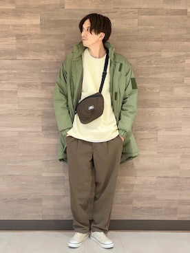 ゆうさんさん（メンズ・178cm）の冬コーディネート